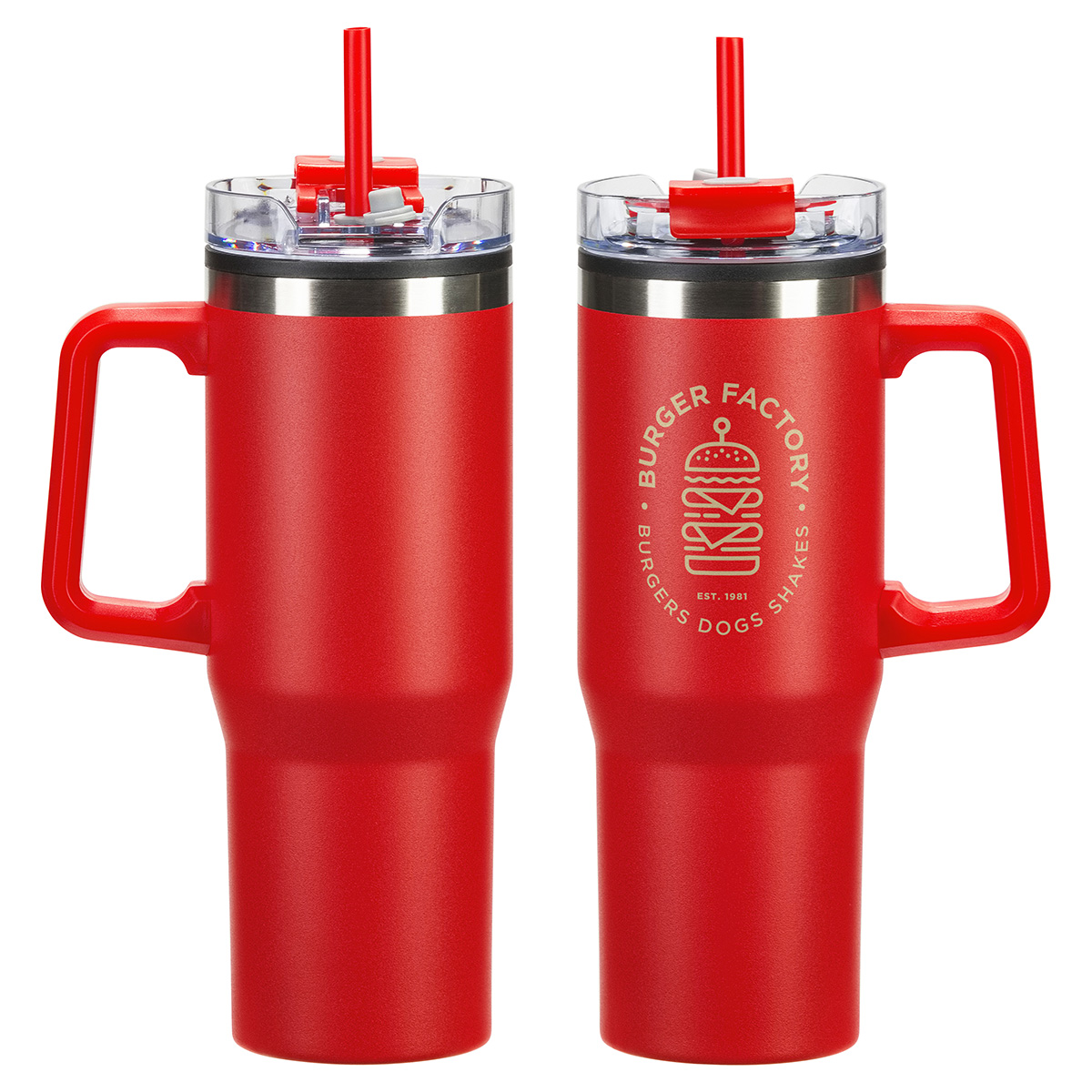 Picture of Oceanic 30 oz Stainless Steel/Polypropylene Mug with Color-Matching Handle
