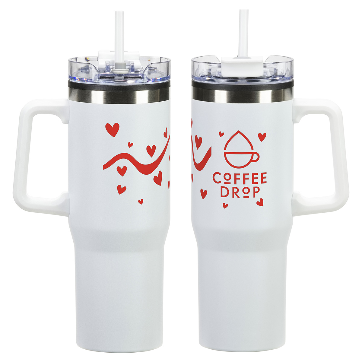Picture of Oceanic 30 oz Stainless Steel/Polypropylene Mug with Color-Matching Handle