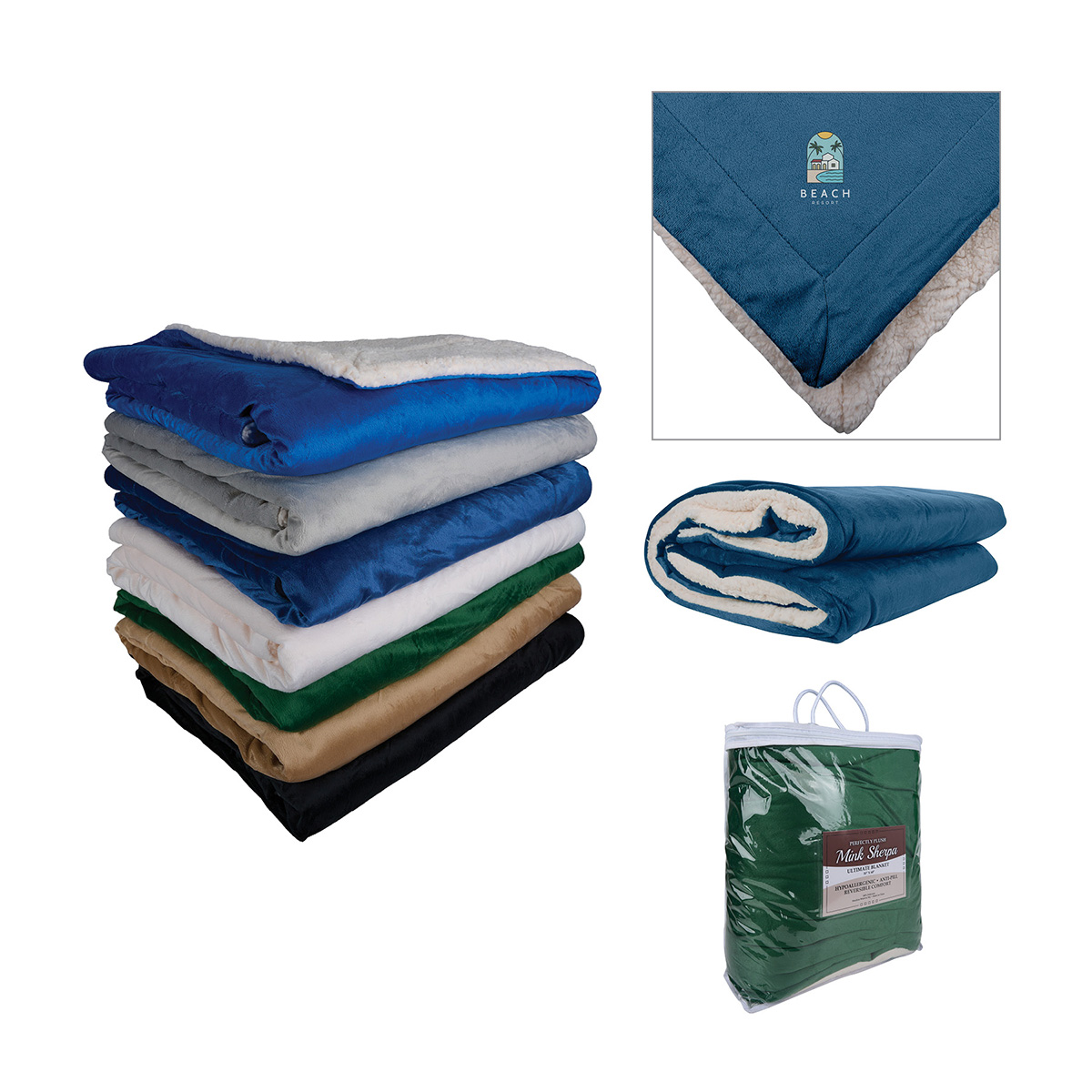 Picture of Stonebridge Micro Mink Sherpa Blanket