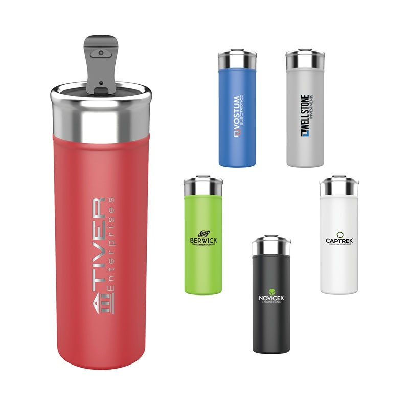 Picture of Esen 18 oz. Double Wall Stainless Steel Vacuum Tumbler with Copper Lining