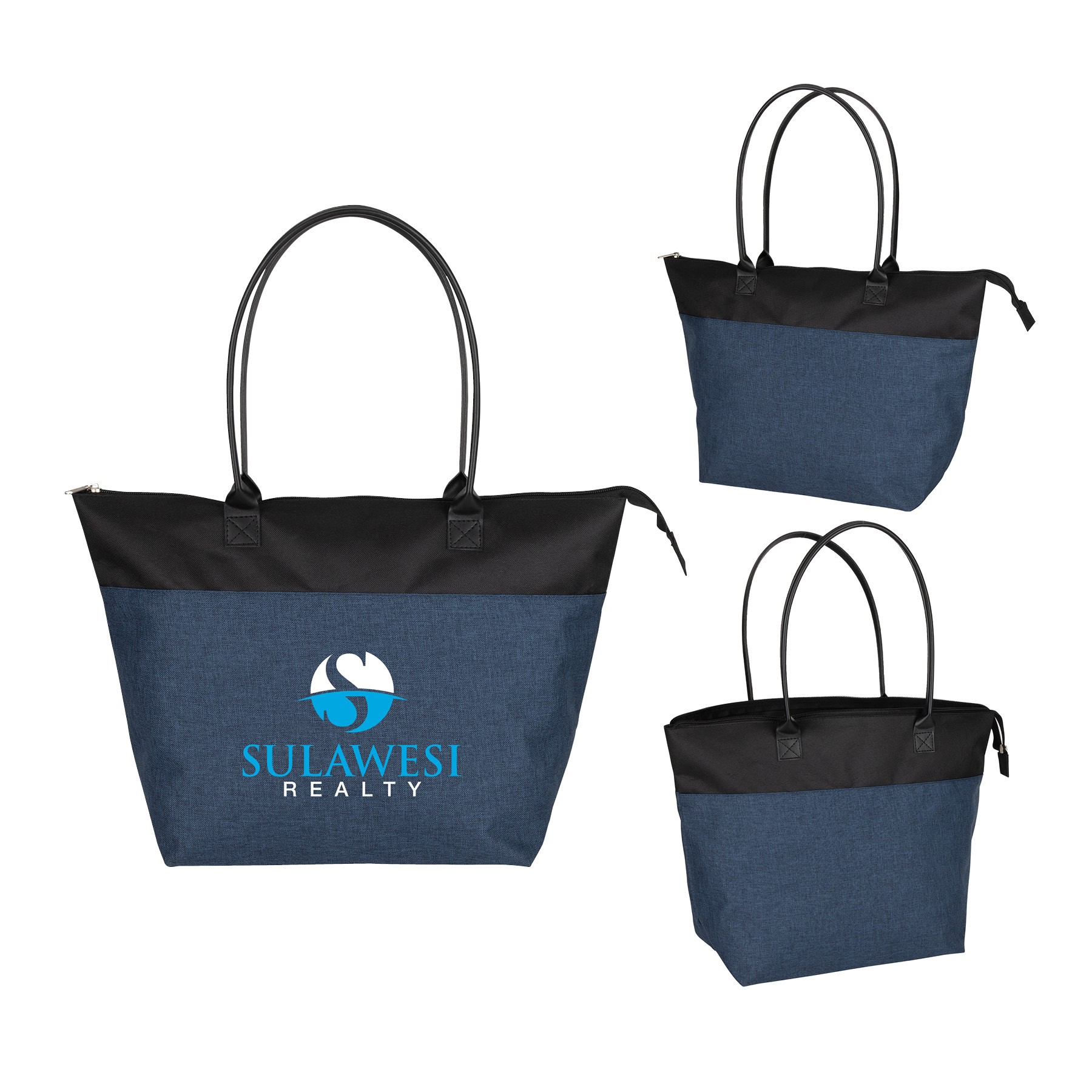 Picture of Abigail Two-Tone Tote Bag