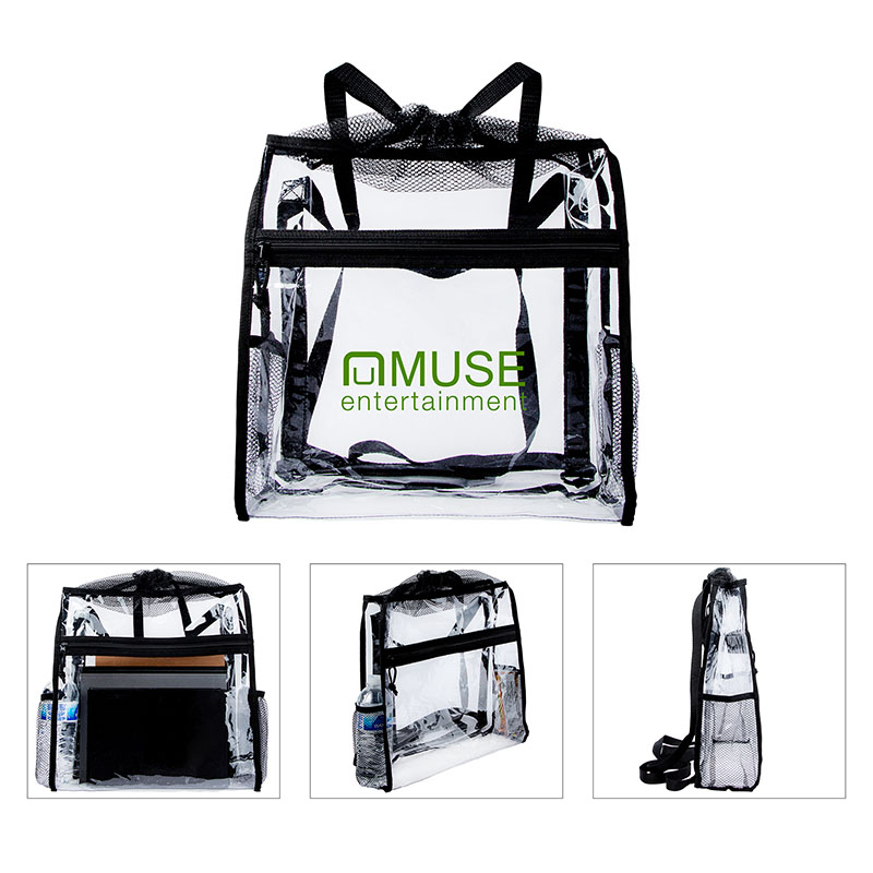 Picture of Ramsey Clear Drawstring Backpack