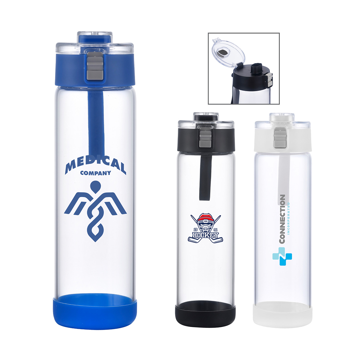Picture of Keano 22 oz. Glass Water Bottle