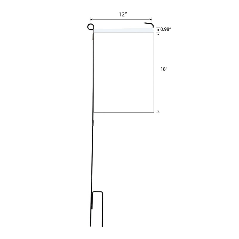 Picture of DisplaySplash Garden Flag - Single Sided