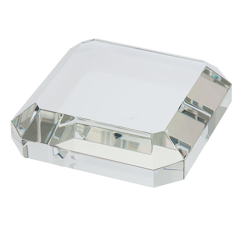 Picture of Taranto Square Crystal Paperweight