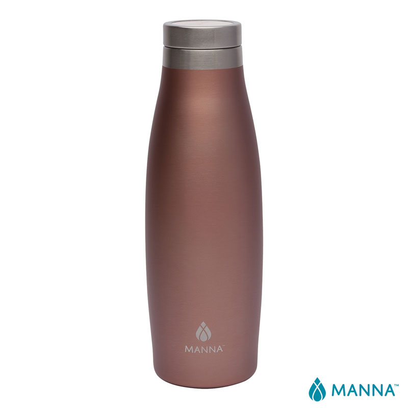 Picture of Manna 18 oz. Oasis Stainless Steel Water Bottle w/ Marble Lid