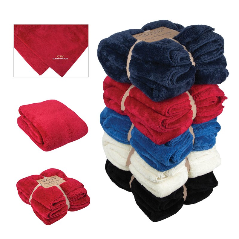 Picture of Shetland Sherpa 50 x 60 Reversible Blanket