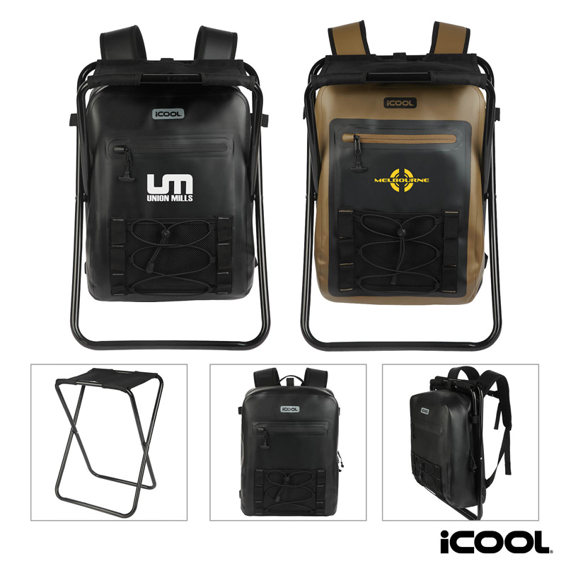 Picture of iCOOL Teton Waterproof 20L Laptop Backpack Chair
