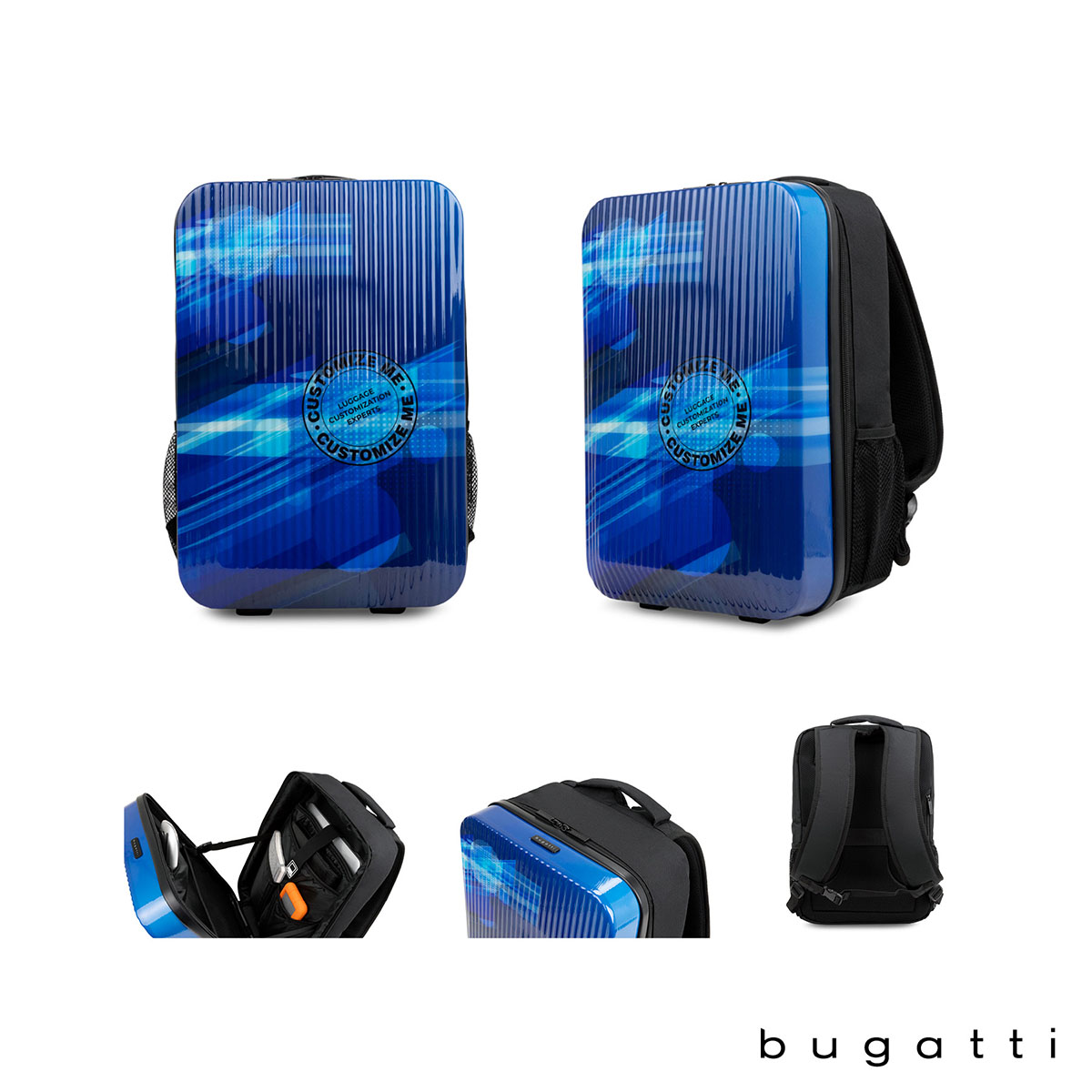 Picture of Bugatti Customizable Squared Backpack