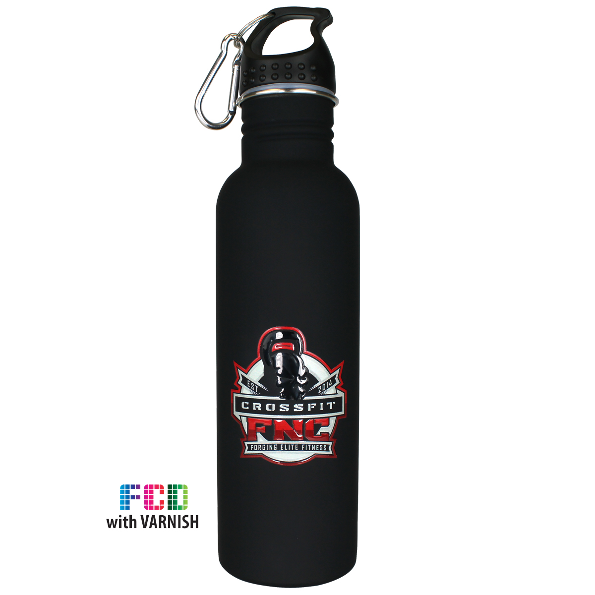 Picture of 25 Oz. Halcyon® Stainless Quest Bottle (FCD w/Varnish or Varnish Only)