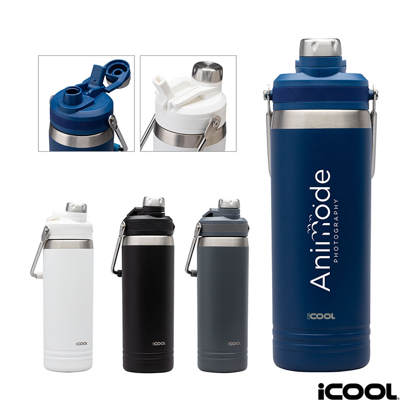 Picture of iCOOL Lakewood 24 oz. Double Wall, Stainless Steel Bottle