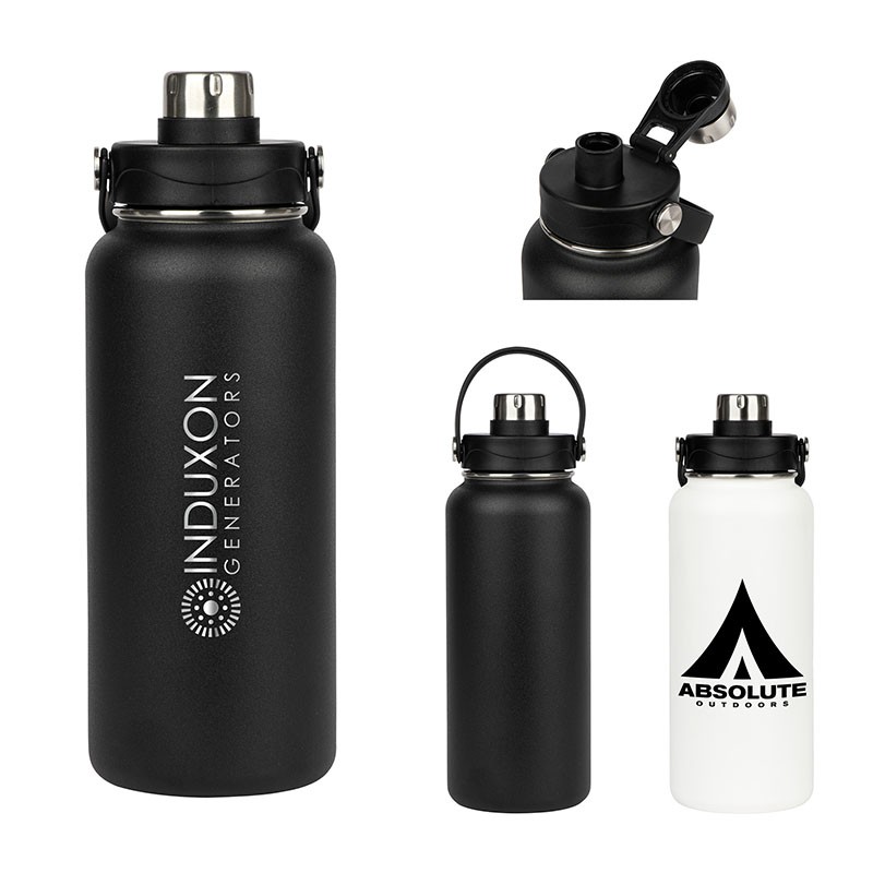 Picture of Neptune 34 oz. Double Wall Stainless Steel Water Bottle