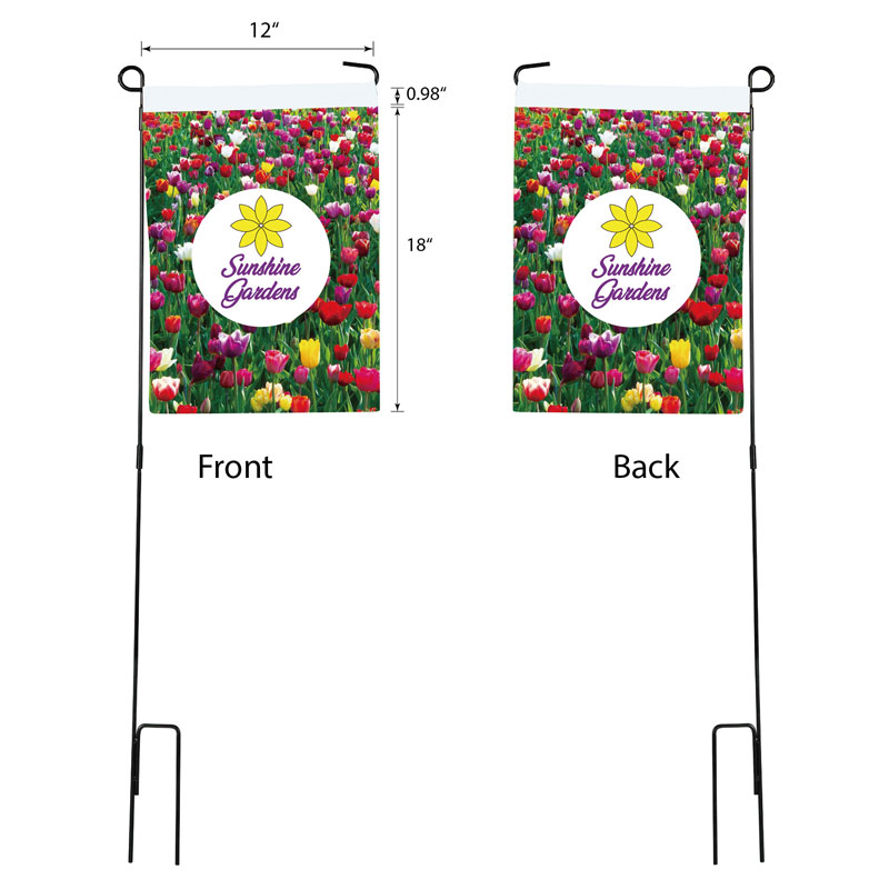 Picture of DisplaySplash Garden Flag - Double Sided