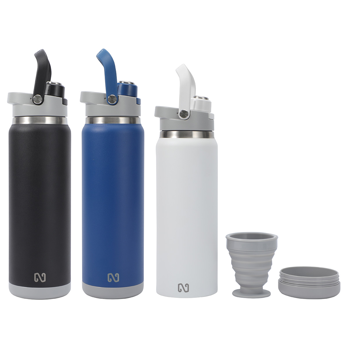 Picture of NAYAD® Crusade 28 oz Stainless Steel Double-Wall Bottle with Hidden Cup