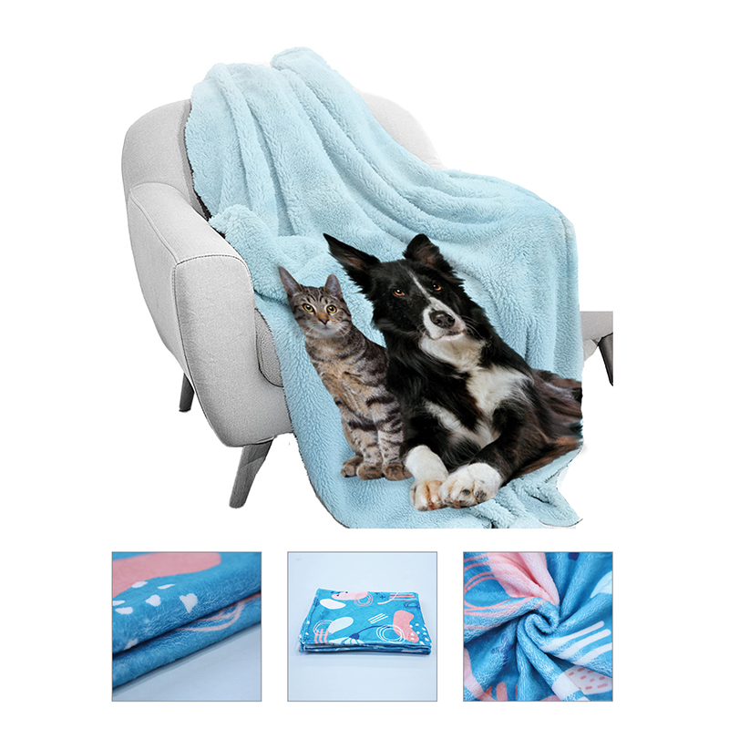 Picture of DisplaySplash 72" x 59" Custom Printed Flannel Blanket