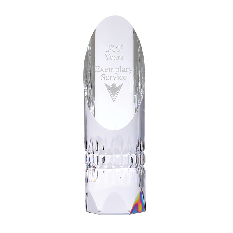 Picture of Alphard Slanted Crystal Trophy