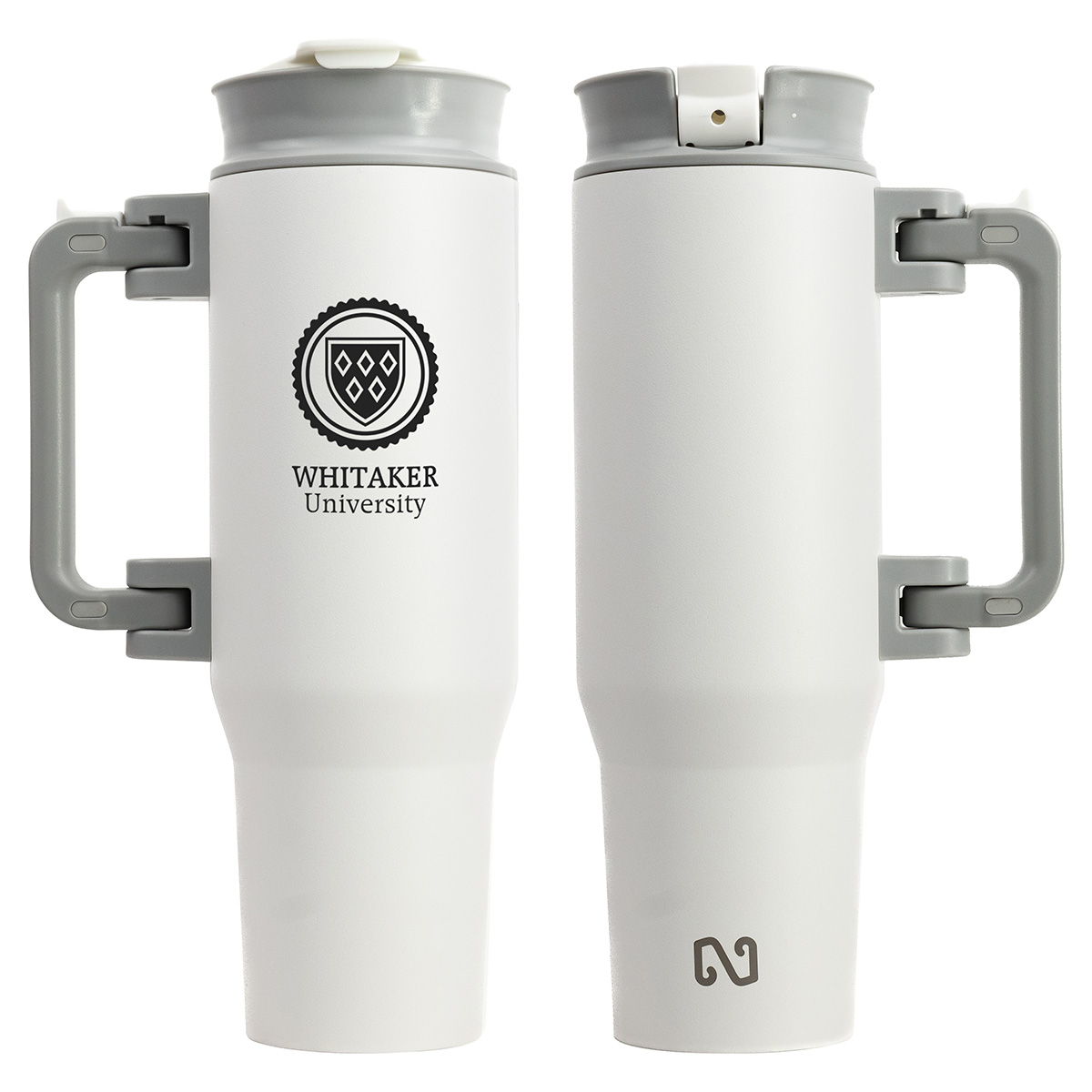 Picture of NAYAD® Genesis 40 oz Stainless Steel Double-Wall Mug with Foldable Handle