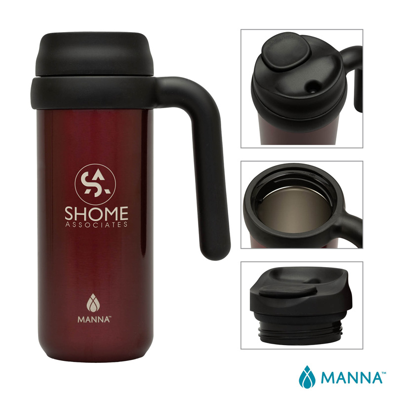 Picture of Manna 16 oz. Mocha Stainless Steel Mug