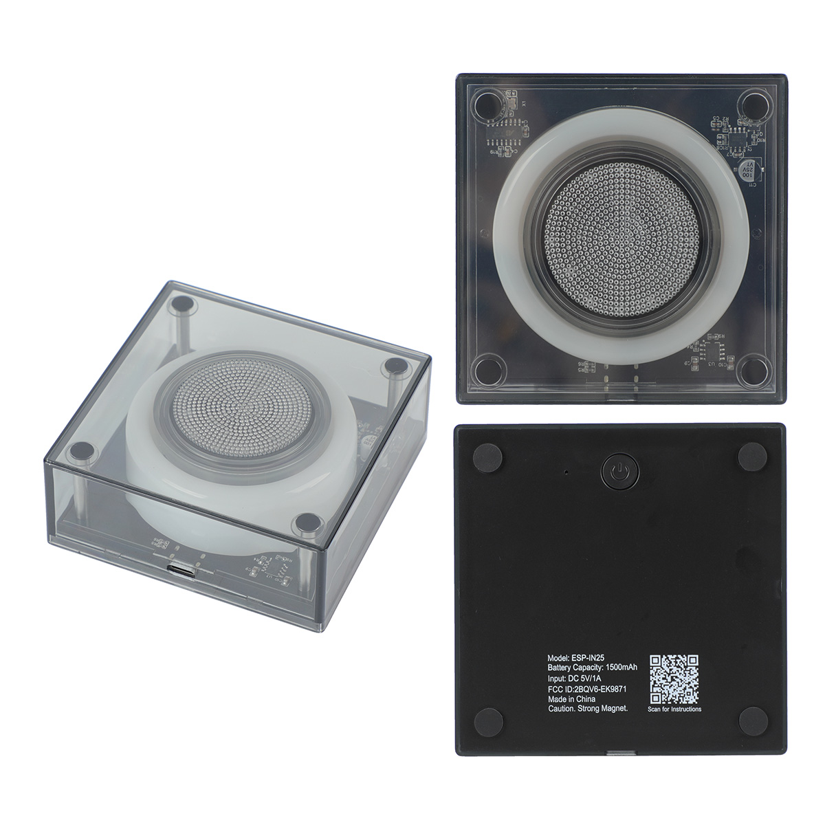 Picture of Indigo Light-Up Wireless Speaker