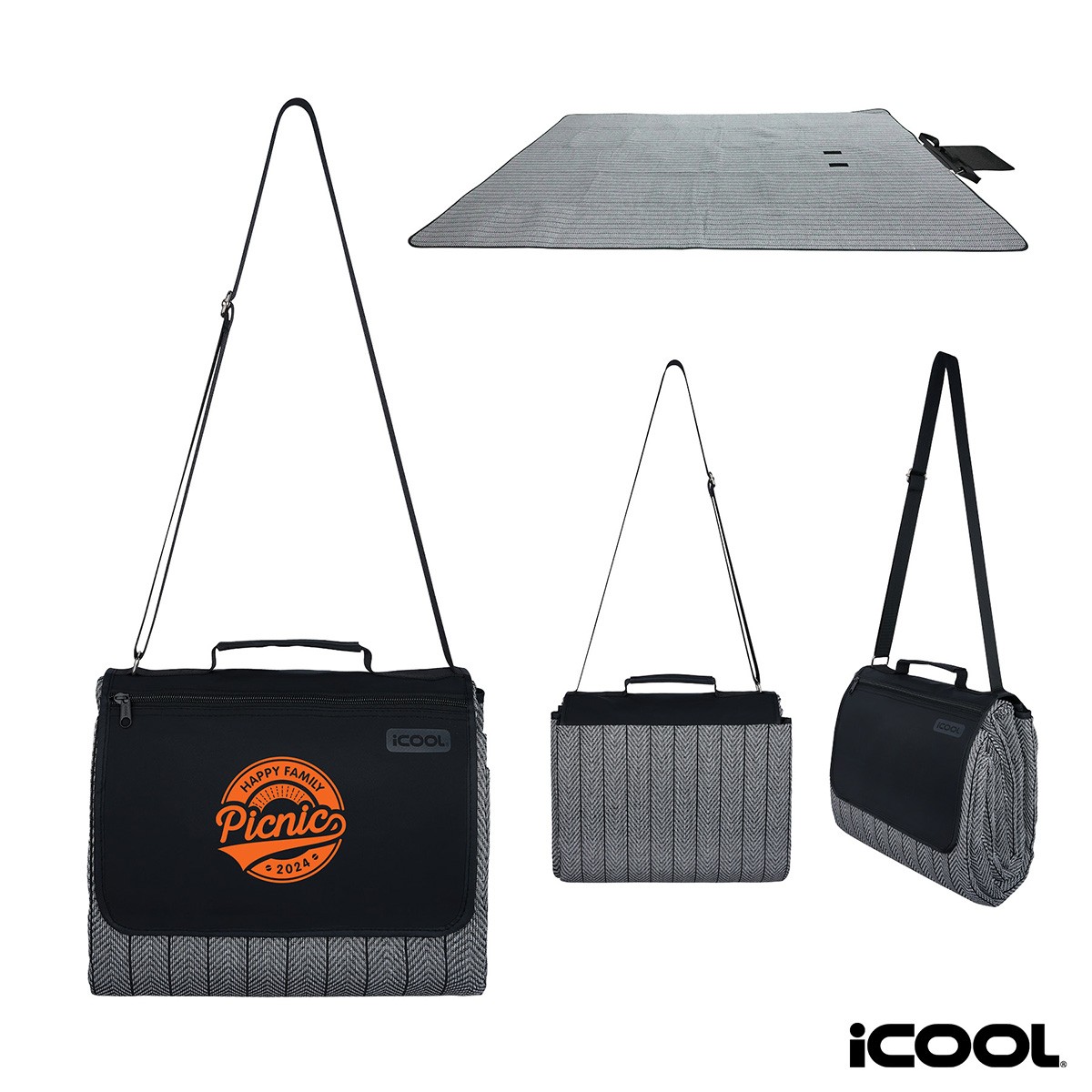 Picture of iCOOL Roxborough Roll-Up Picnic Blanket