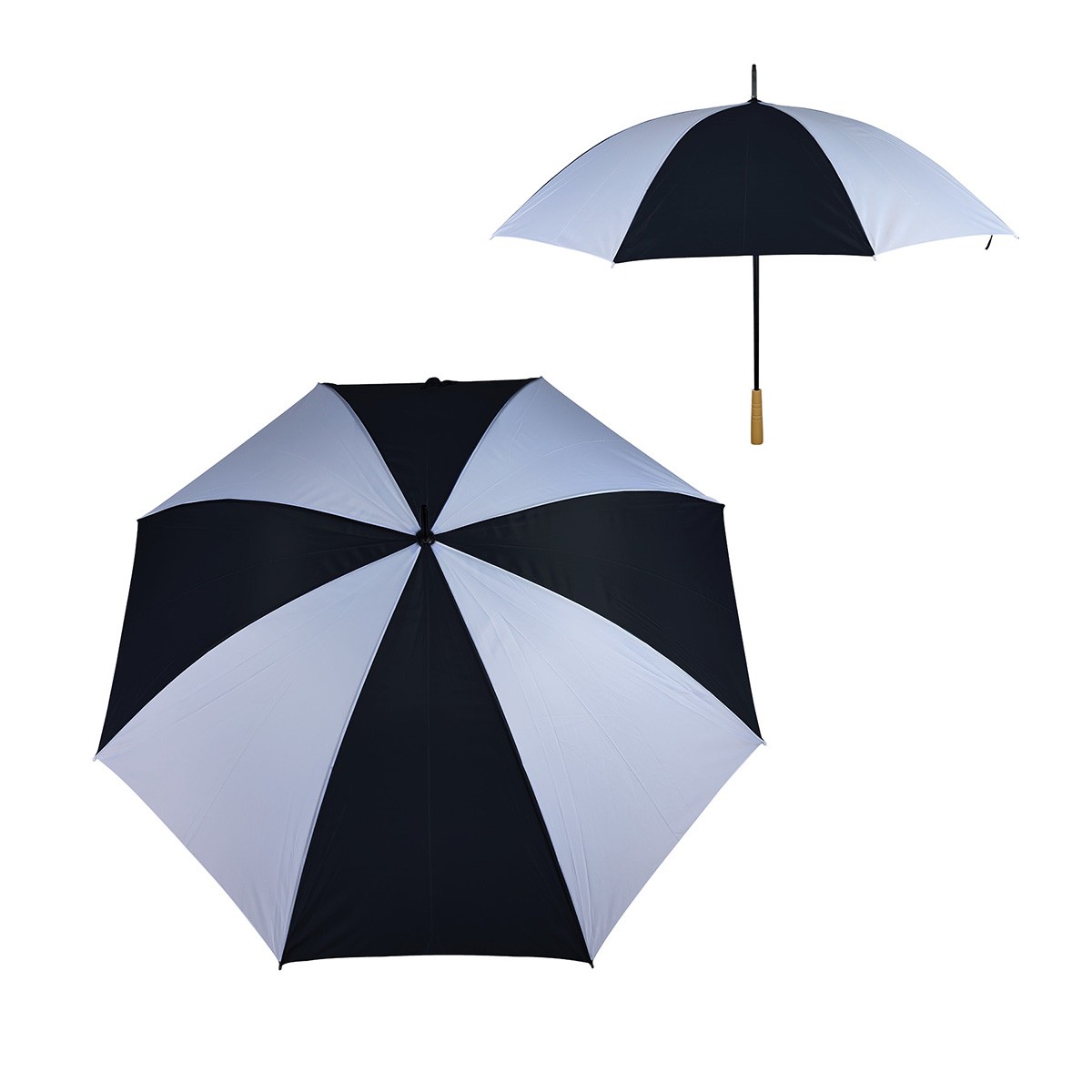 Picture of Hartselle 60" Golf Umbrella With Wood Handle