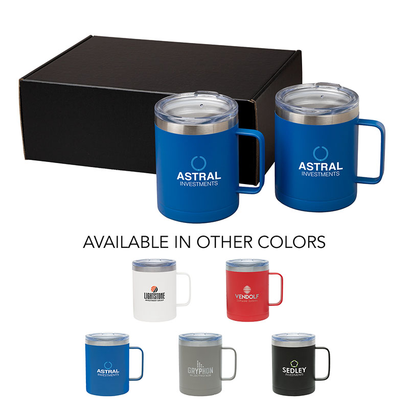 Picture of Camper II Two-Piece Camping Mug Gift Set