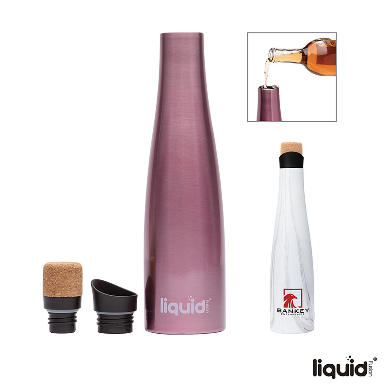 Picture of Liquid Fusion 25 oz. Vacuum Insulated Steel Wine Carafe / Bottle
