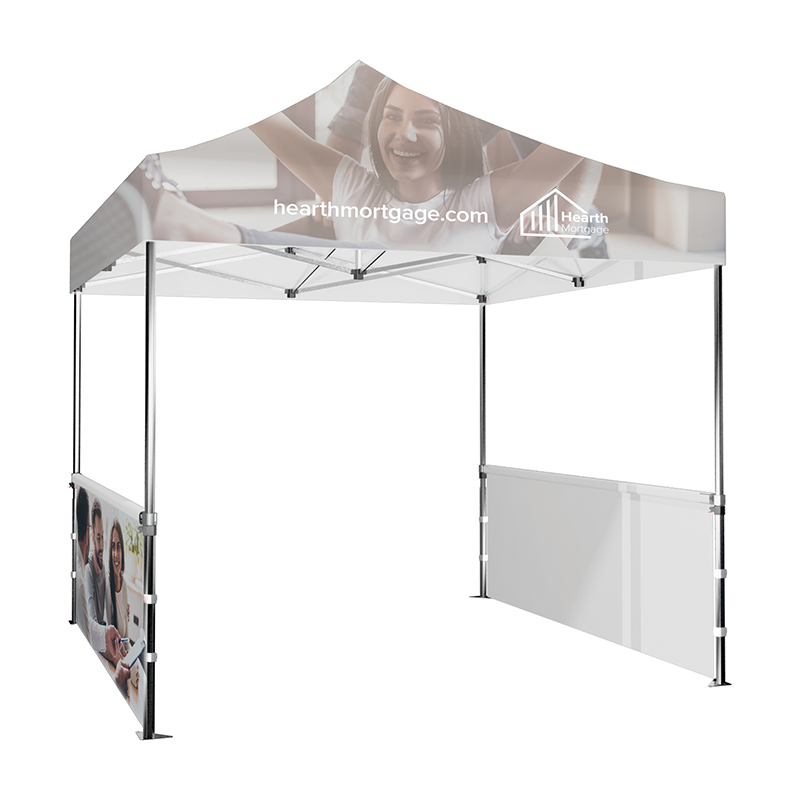 Picture of DisplaySplash 10' x 3' Single-Sided Tent Wall, 2pc Set