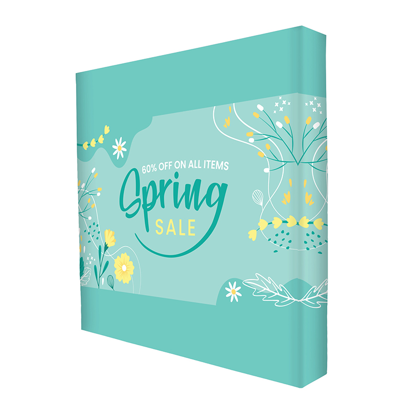 Picture of DisplaySplash Pop-Up Fabric Display - 7.5' W x 7.5' H