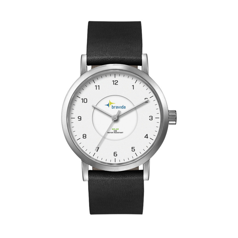 Picture of 39mm, Ss, Silver Case, 3-Hand "Solar" Mvt