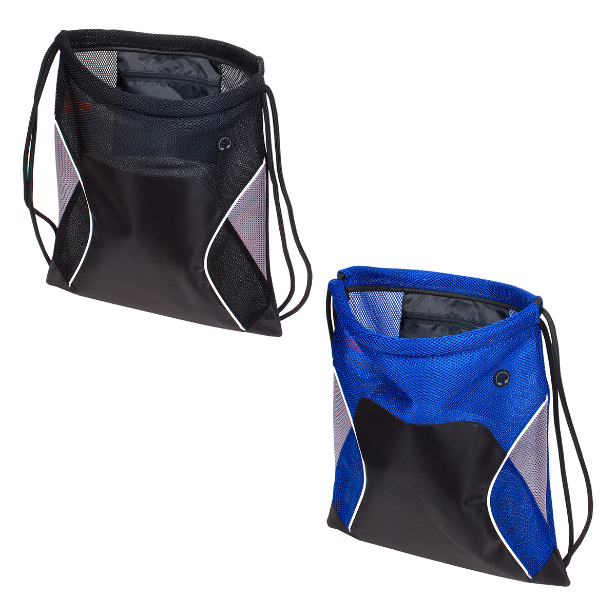 Picture of Jumbo Globetrotter Mesh Fabric Drawstring Bag