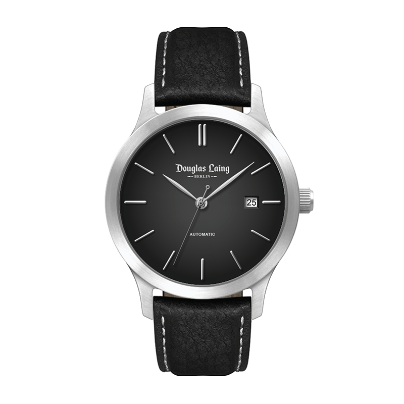 Picture of Wc2212 40mm Steel Silver Case, 3 Hand "Automatic" Mvmt, Dte Display, Black Dial, See Through Back, L