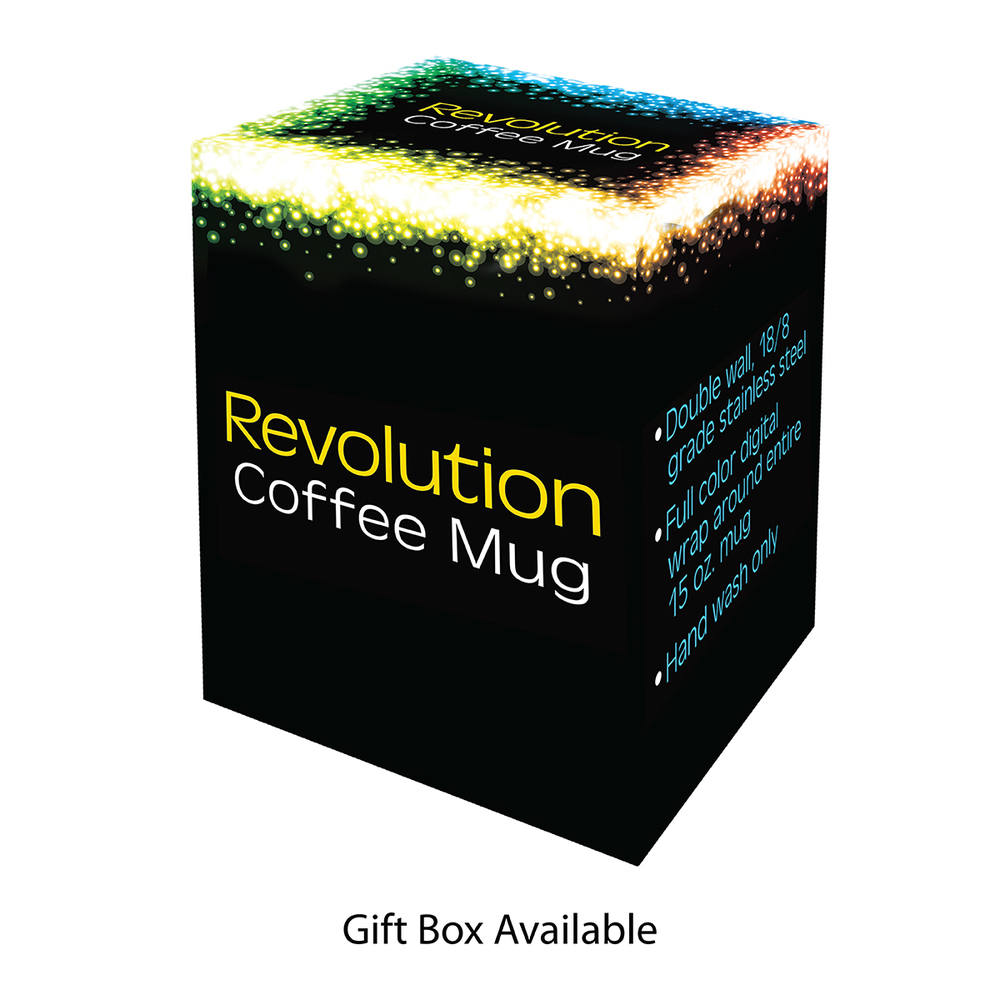 Picture of 15 Oz. Revolution Coffee Mug (Full Color Digital Varnish)