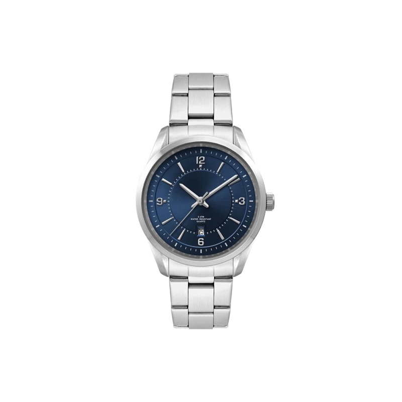 Picture of Ladies Blue Dial 33mm Metal Case Ladies Blue Dial 33mm Metal Case with Folded Steel Band