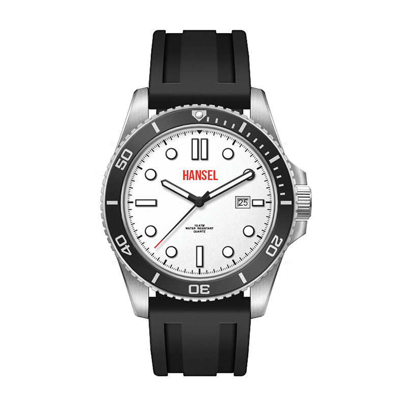 Picture of Wc5262 42.5mm Steel Silver Case, 3 Hand Mvmt, White Dial, Dte Display, Bk Rotating Bezel, Silicone S