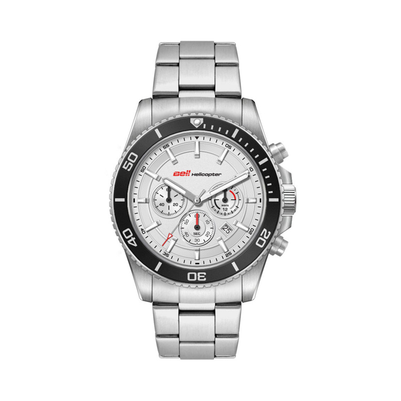 Picture of 42.5mm, Ss, Silver Case, Bk Bezel, Chrono Mvt, Dte