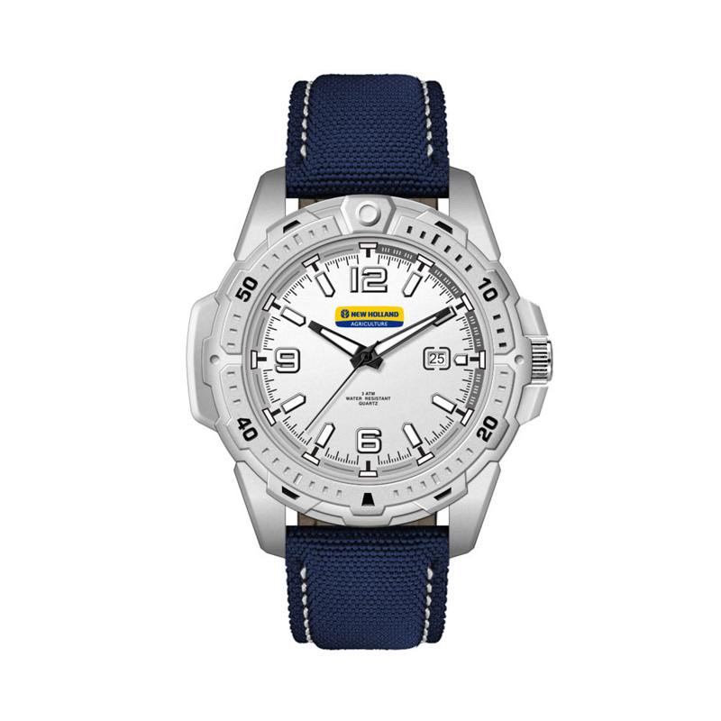 Picture of 45mm, Silver Metal Case, 3-Hand Mvt, Dte