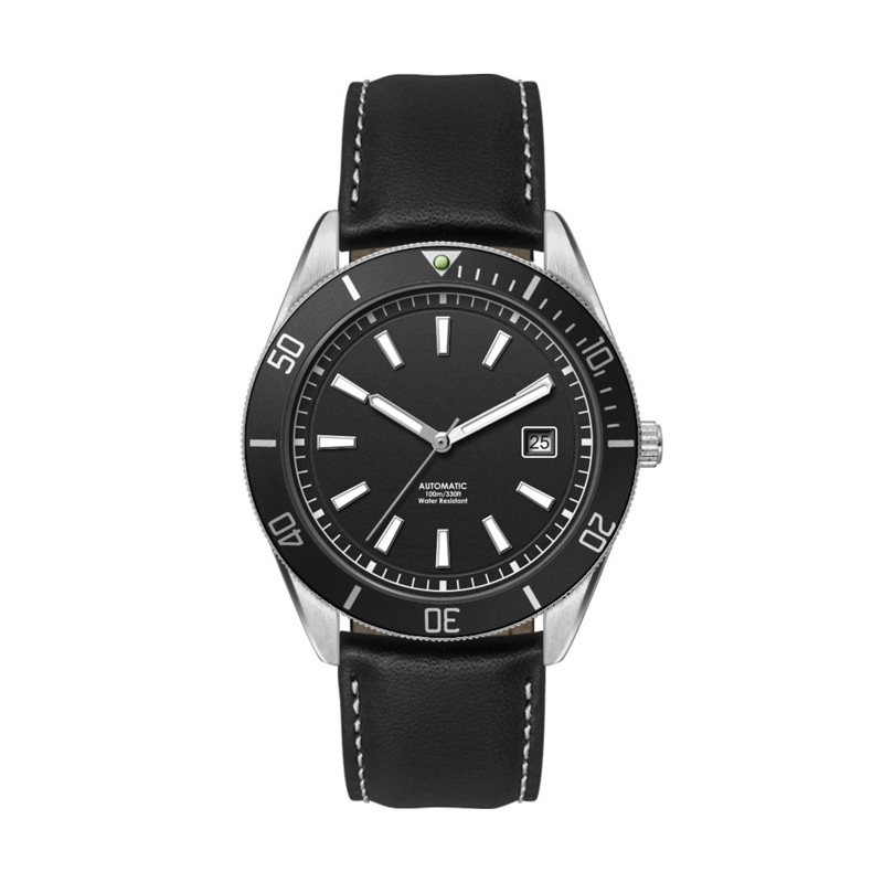 Picture of 42mm, Ss, Silver Case, Bk Bezel, Automatic Mvt, Dte