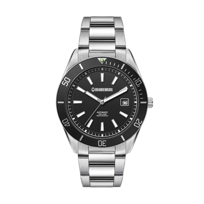Picture of 42mm, Ss, Silver Case, Bk Bezel, Automatic Mvt, Dte