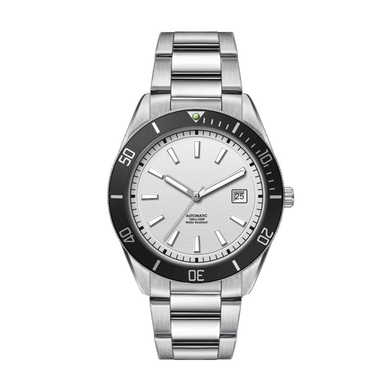 Picture of 42mm, Ss, Silver Case, Bk Bezel, Automatic Mvt, Dte