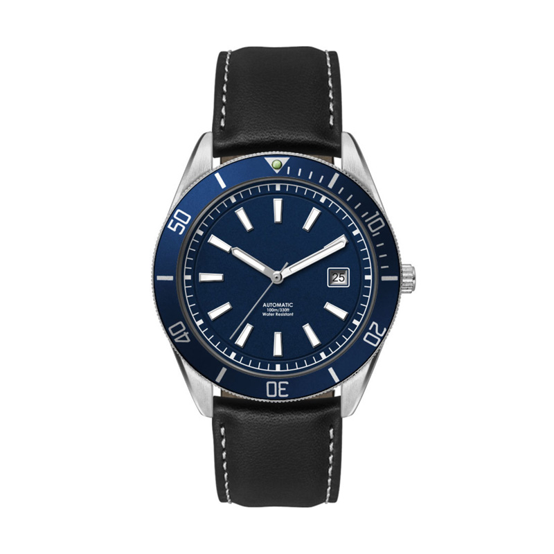 Picture of 42mm, Ss, Silver Case, Bl Bezel, Automatic Mvt, Dte