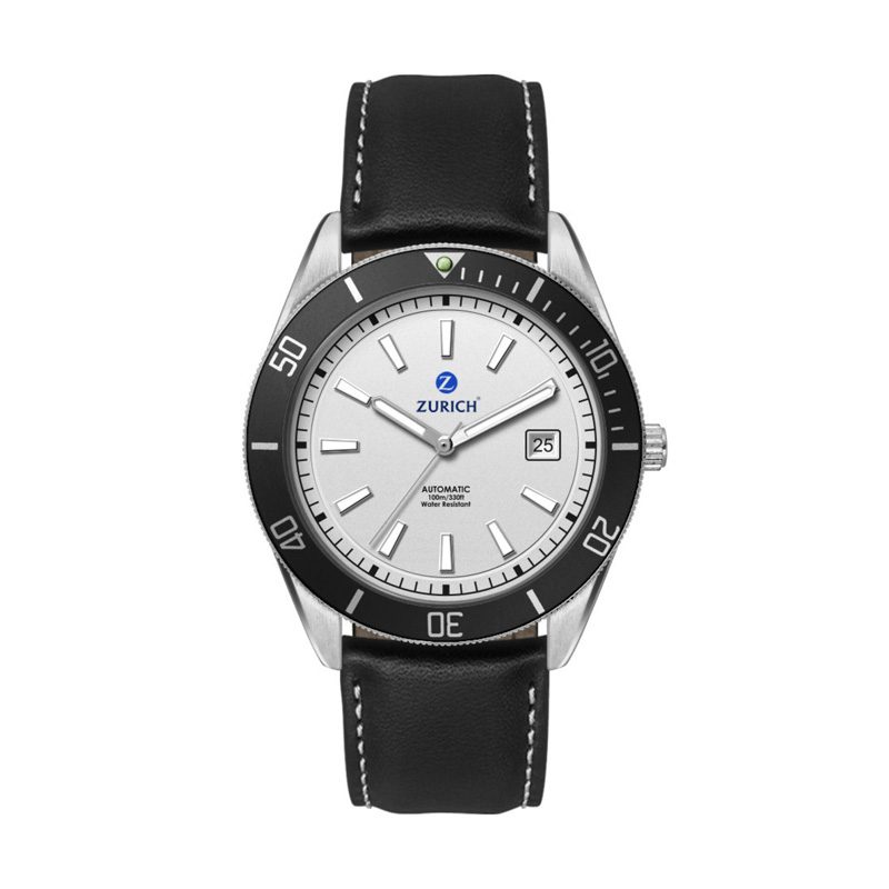 Picture of 42mm, Ss, Silver Case, Bk Bezel, Automatic Mvt, Dte