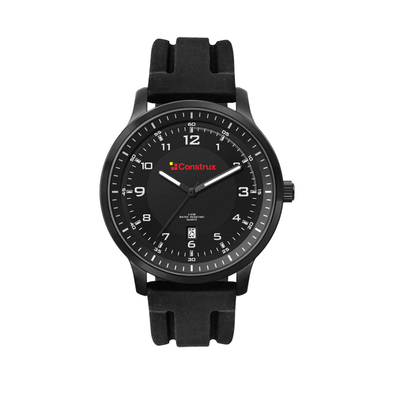 Picture of 45mm, Black Metal Case, 3-Hand Mvt, Dte