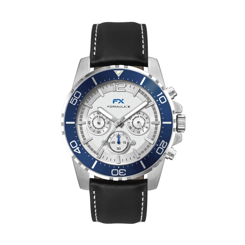 Picture of 44mm, Silver Metal Case, Bl Bezel, Chrono Mvt