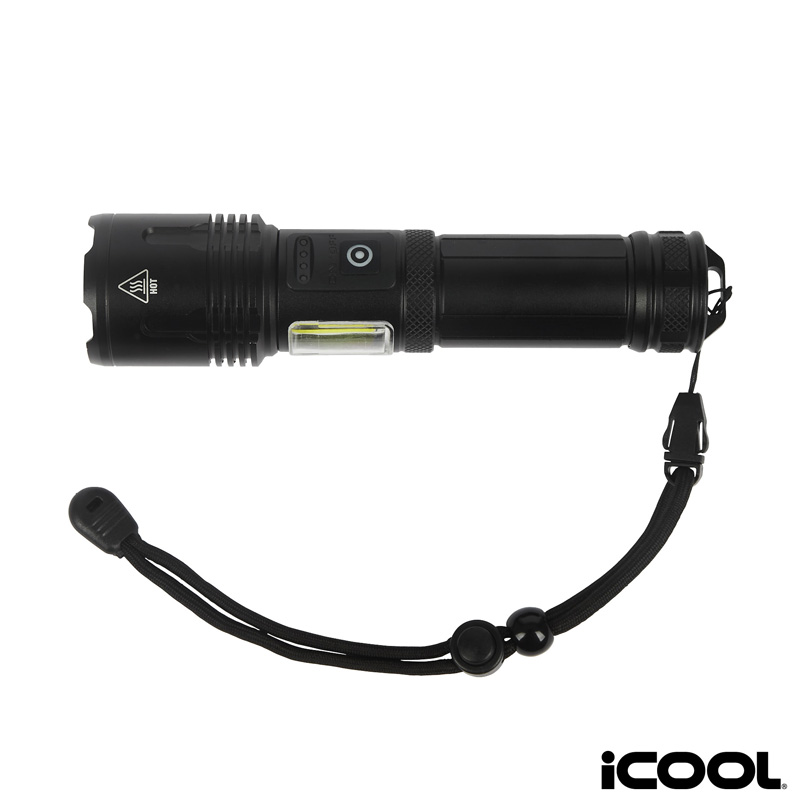 Picture of iCOOL Longmont Rechargeable 1000-Lumen Aluminum Tactical Flashlight