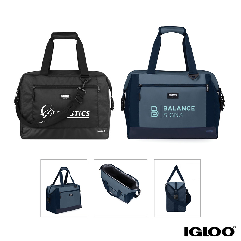 Picture of Igloo MaxCold Evergreen Snapdown 36-Can RPET Cooler Tote
