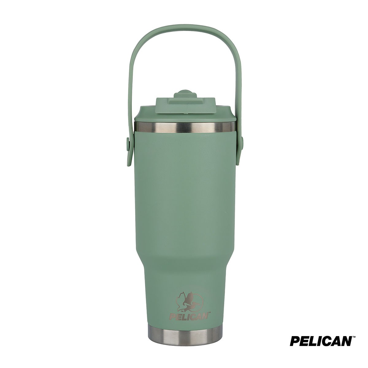 Picture of Pelican Porter Dual Swing 30 oz. Recycled Double Wall Stainless Steel Tumbler