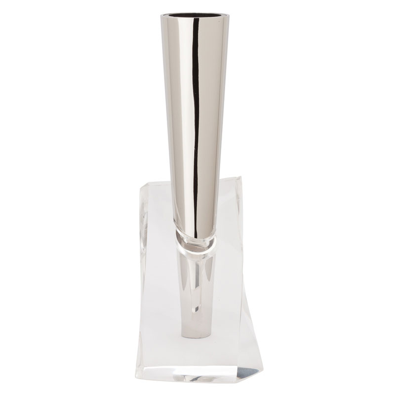 Picture of Glacier Vase Chrome & Acrylic Vase