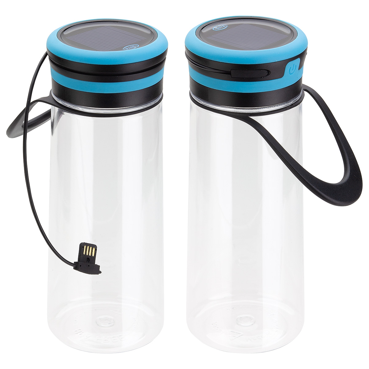 Picture of Light-Up 20 oz Tritan® Bottle + Solar Lantern
