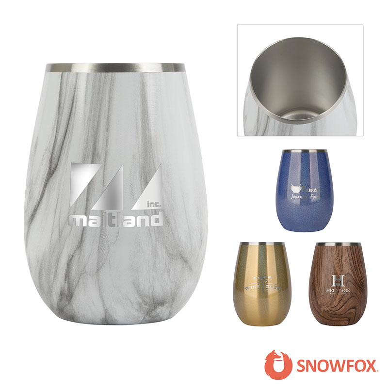 Picture of Snowfox 8 oz. Vacuum Insulated Sauvignon Blanc Wine Glass
